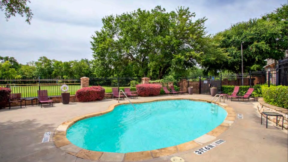 the pool at The Waterchase Gardens